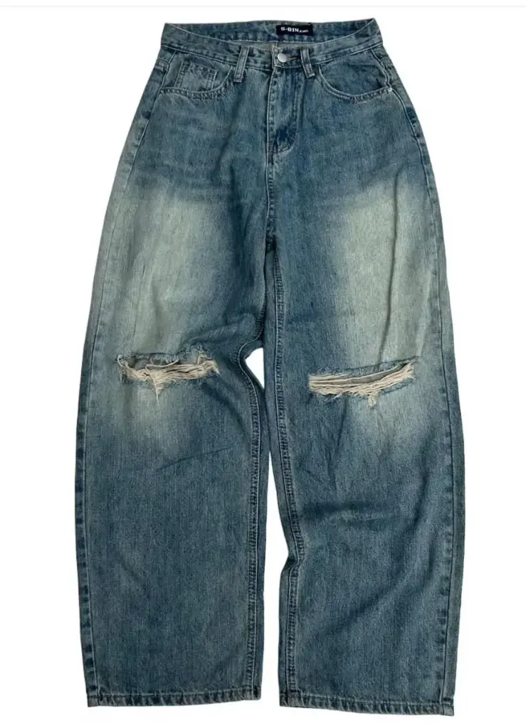 neecut blue baggy